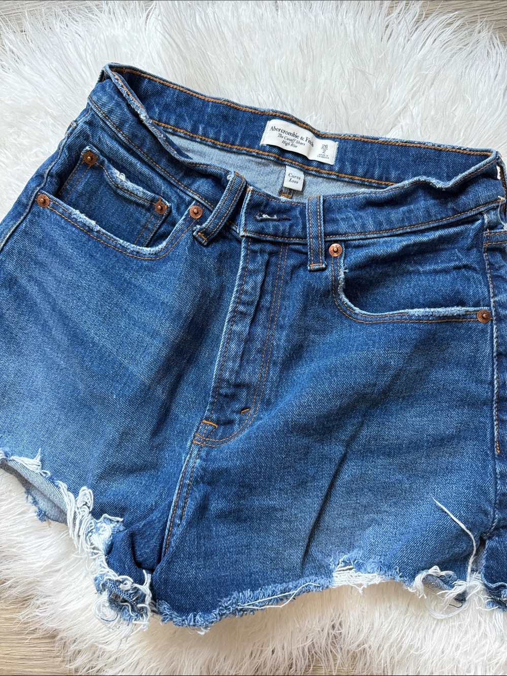Abercrombie & Fitch The Cutoff Short High Rise